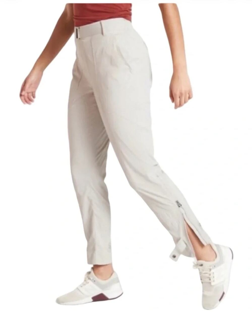 Athleta Trekkie Pant Cream Size 8
